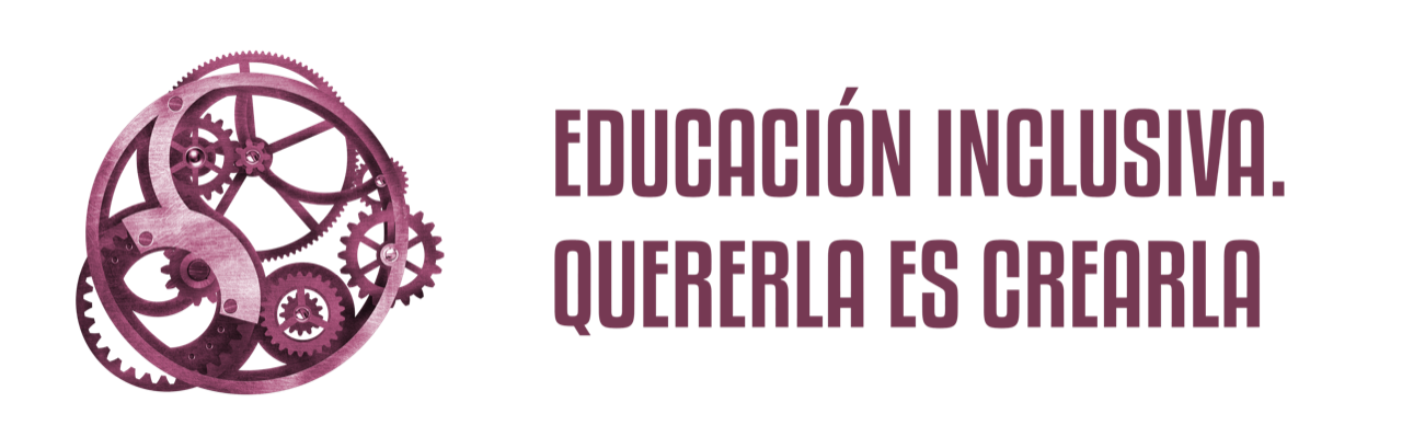 Logo de Educación Inclusiva. Quererla es crearla.