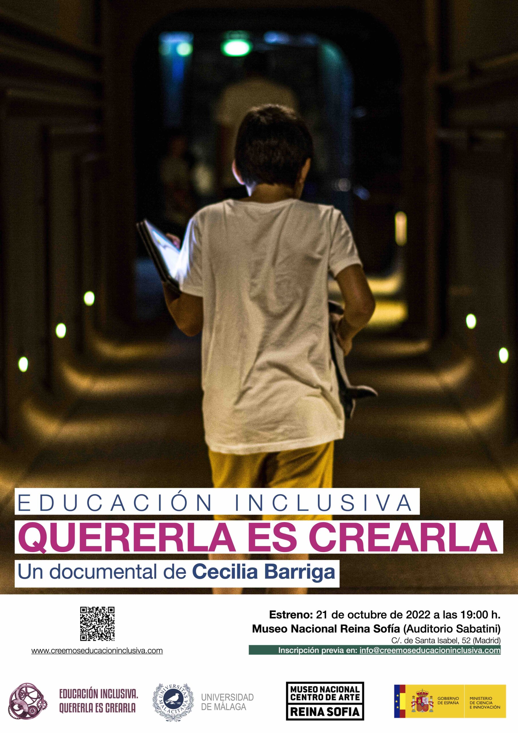 Cartel del Documental 'Quererla es Crearla' 2