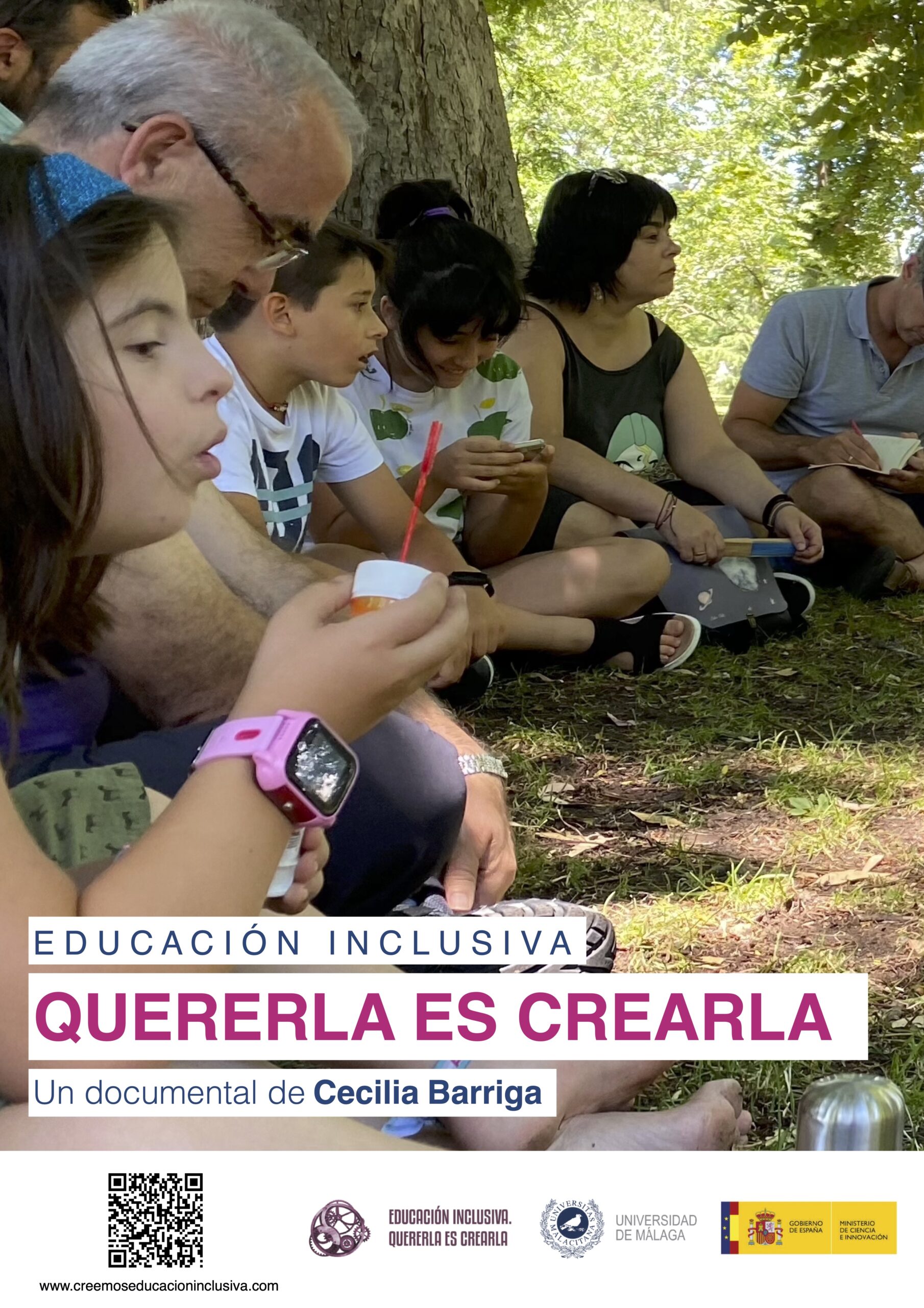 Cartel del Documental 'Quererla es Crearla' 3