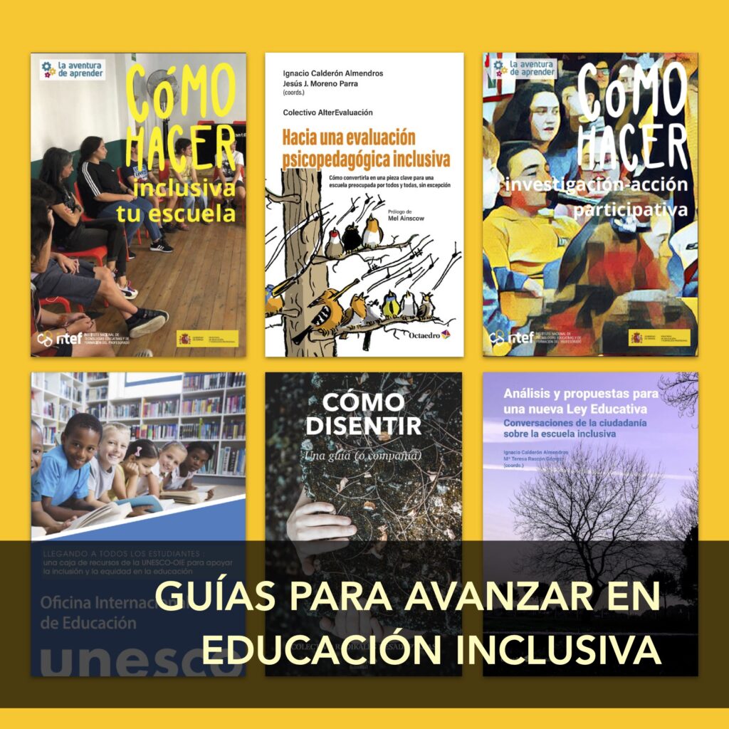 Guías para avanzar en educación inclusiva